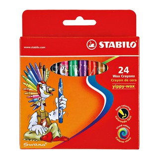 Bút Sáp Màu STABILO Yippy-Wax (24 Màu)
