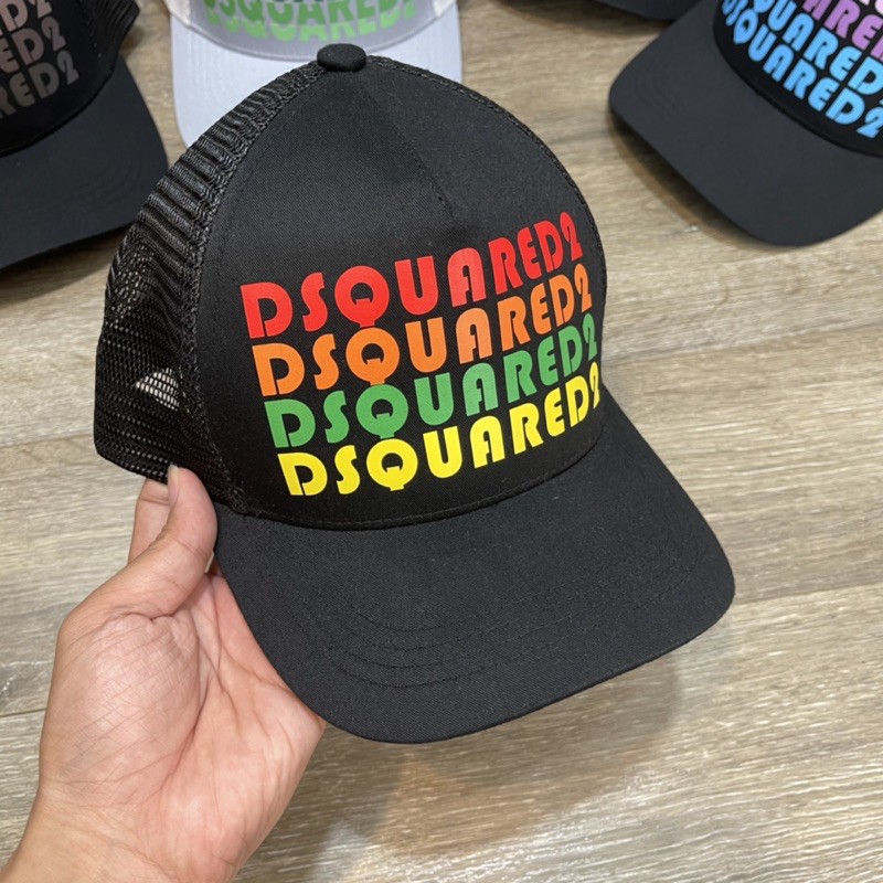 Mũ Bitch where Gáy Lưới Thời Trang - Mũ DSQ Gáy Lưới - Mũ Dsq chữ màu cao cấp - Có Hộp Tặng Kèm