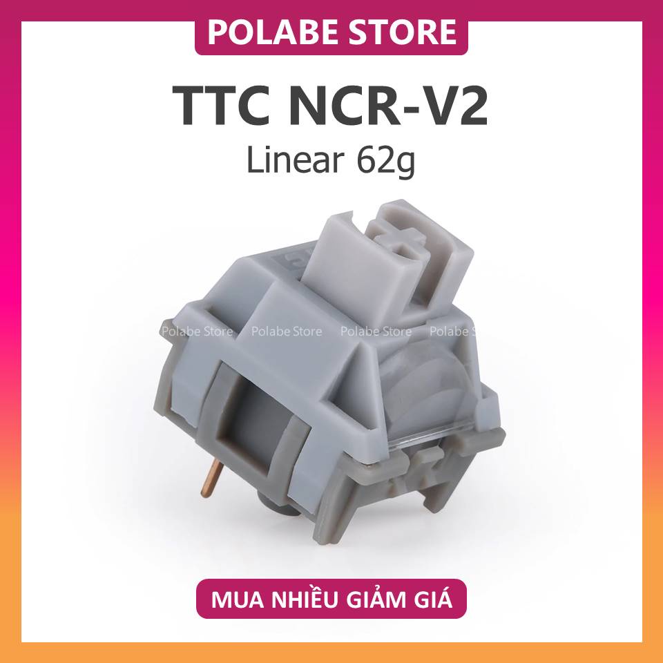 Linear switch công tắc bàn phím cơ siêu tản led - Polabe Store