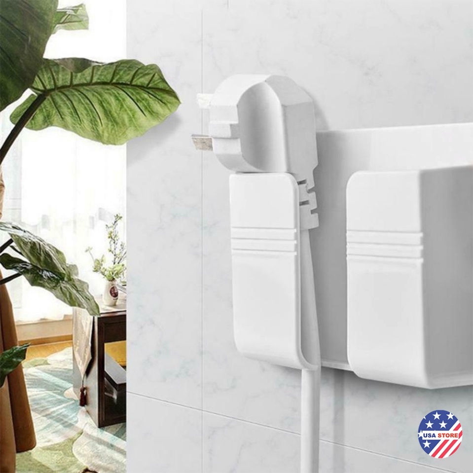(có Video Review) Kệ ốp tường Để Điện Thoại,Điều Khiển Remote Xẻ Rãnh V5 Siêu tiện nghi - Khay Đựng laptop Dán Tường