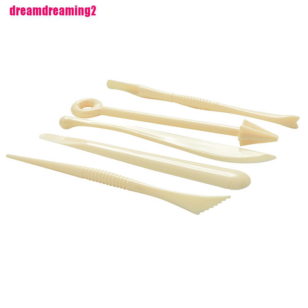 1 Bộ 5 Dụng Cụ Tạo Hình Đất Sét Nhựa