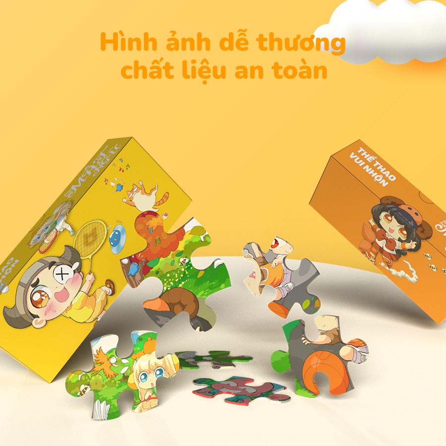 Puzzle Lớp học Mật Ngữ 3 trong 1 - Puzzle 3 in 1 - Puzzle hot nhất 2022 - Thư Viện Đồ Chơi