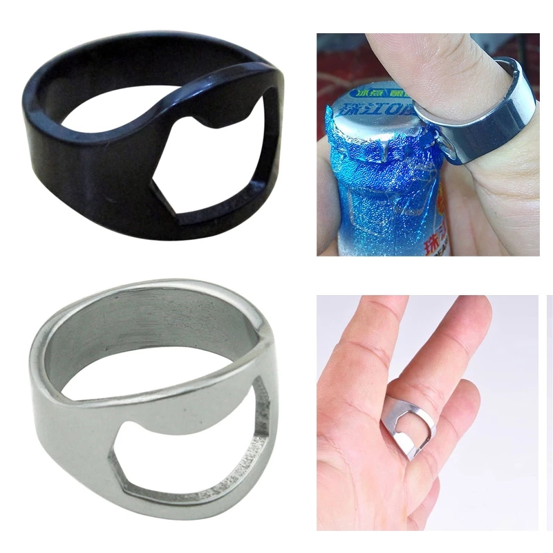 Dụng Cụ Mở Nắp Chai Bia / Đồ Dùng Nhà Bếp Đa Năng Bằng Thép Không Gỉ