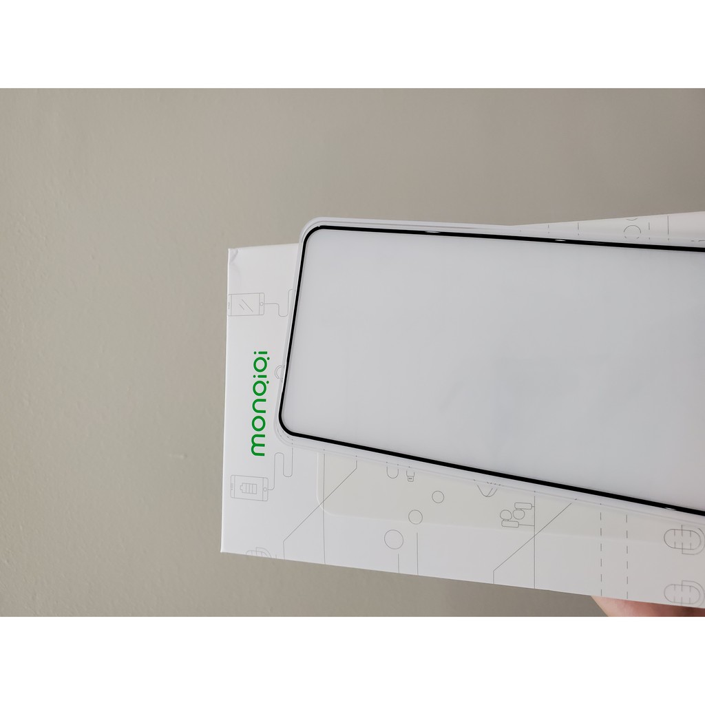 Cường lực Monqiqi Redmi K40 / K40 Pro / K50 Gaming / K50 / K40 Gaming / Poco F3 Full màn bóng mượt viền mỏng hạn chế vân