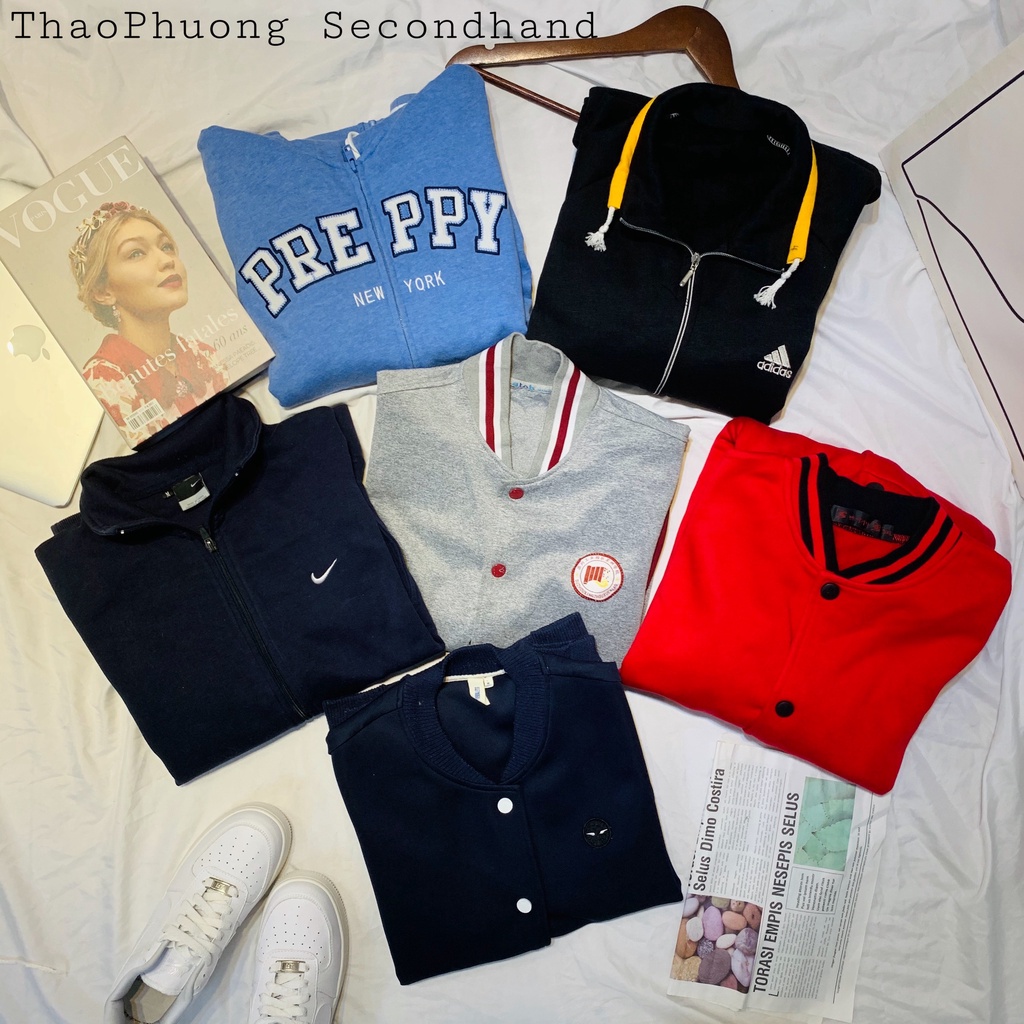 (SIÊU PHẨM) Áo khoác 2hand/ áo khoác bóng chày/ áo khoác Bomber nam nữ secondhand