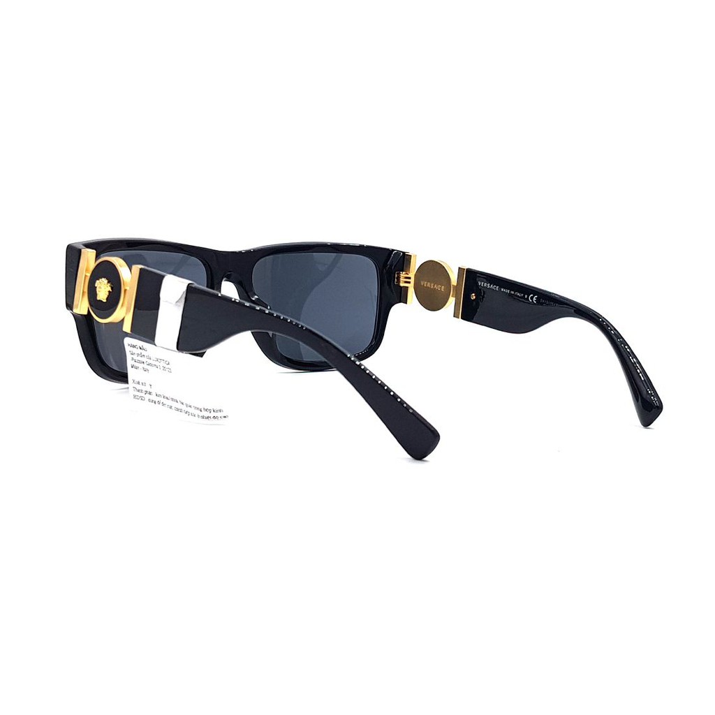 Kính mát nam nữ Versace VE4369A GB1/87 màu sắc thời trang chính hãng, thiết kế dễ đeo bảo vệ mắt