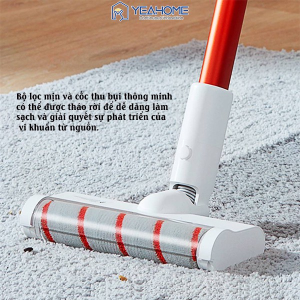 Xiaomi Dreame TROUVER SOLO 10 Máy hút bụi không dây cầm tay Động cơ 300W, lực hút 18000Pa, có màn hình LCD | BigBuy360 - bigbuy360.vn