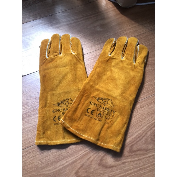 Găng tay da hàn GNC Safety 14 inch