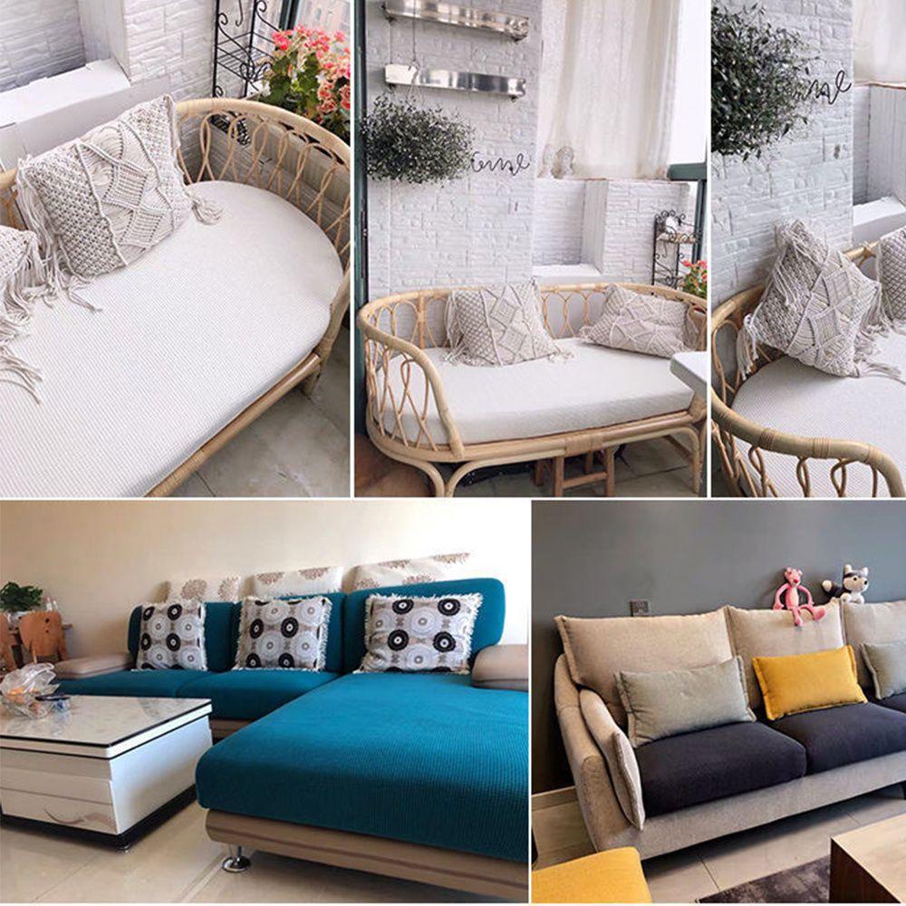 LONTIME Vỏ Bọc Ghế Sofa Đàn Hồi Ấm Áp Trang Trí Nội Thất Ốp