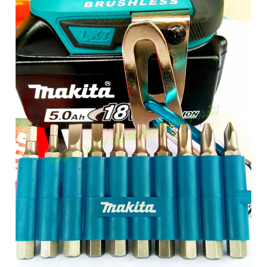 Bộ mũi vặn vít lục giác 10 chiếc Makita D-67620