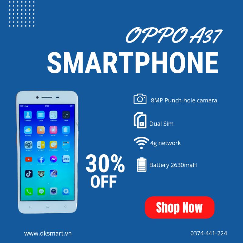 Điện thoại cũ giá rẻ oppo a37 oppo neo 9