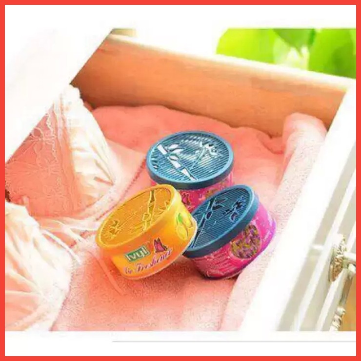 Hộp sáp thơm mini để phòng, ô tô, nhà tắm, toilet, nhà vệ sinh, bỏ tủ quần áo, phòng ngủ khử mùi hôi đuổi muỗi côn trùng
