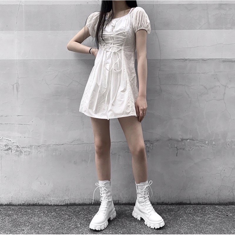 JULIAN BOOTS- boots cổ cao cá tính- bốt cổ cao đế 5cm