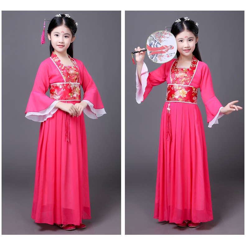 Cổ trang bé gái nhiều màu, hàng có sẵn S2.