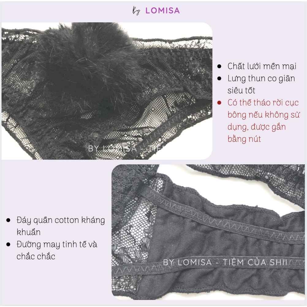 Quần lót nữ sexy lọt khe cao cấp siêu gợi cảm giành cho nữ thoải mái By LOMISA 1005, 1006,1007,1008,1009 | BigBuy360 - bigbuy360.vn