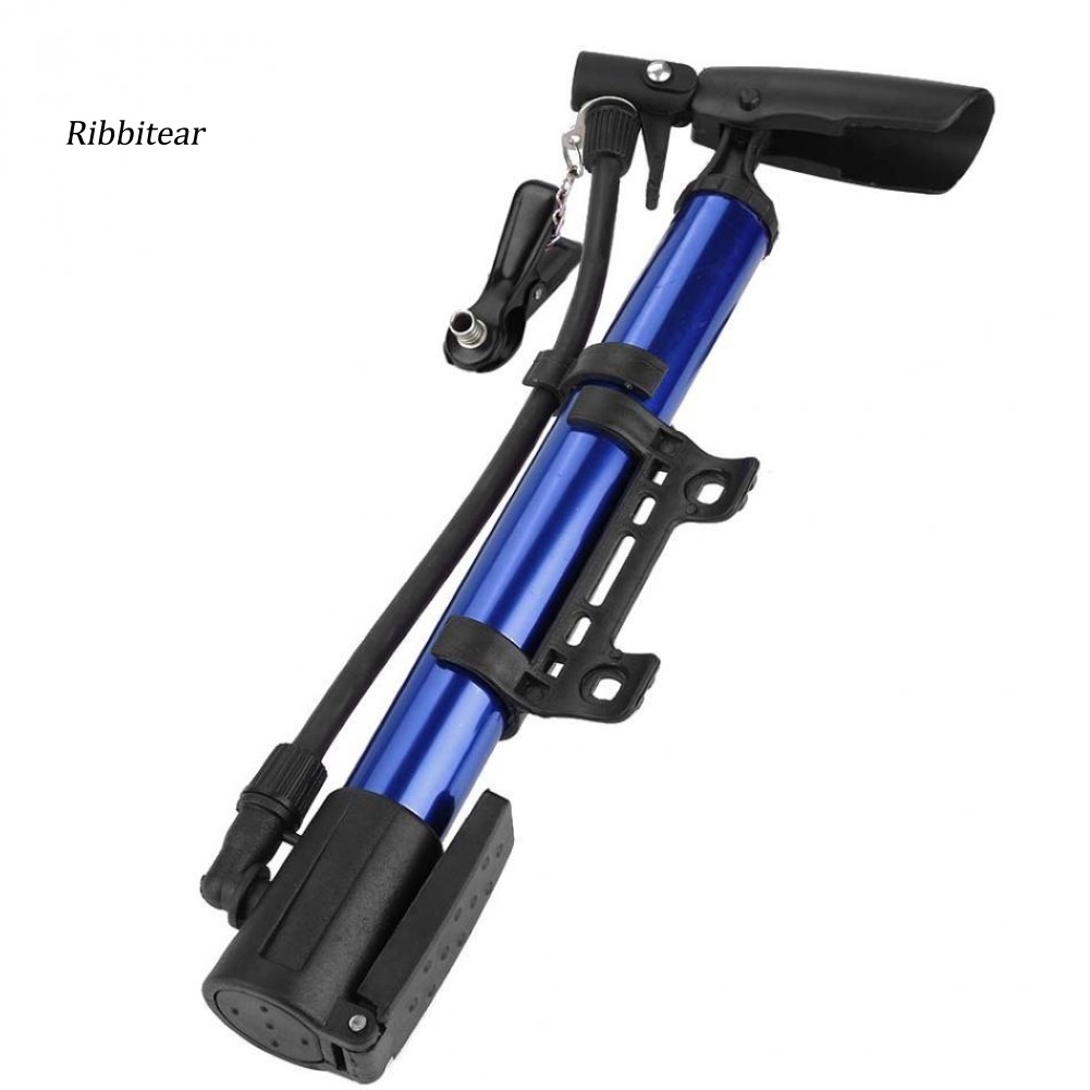 【RBRT】Bike Football Aluminium Alloy American British Valve Portable Air Pump Inflator