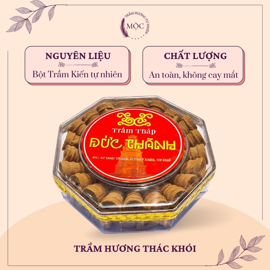 Trầm Nụ - Nụ Trầm Hương Cao Cấp Nguyên Chất Tự Nhiên Thác Khói Xông Nhà Phong Thủy - Không Phụ Gia Loại 1