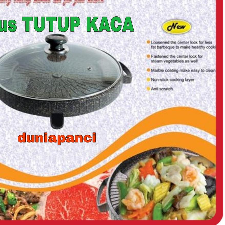 Nắp Kính Đậy Nồi Nướng Bbq 32cm Tiện Dụng