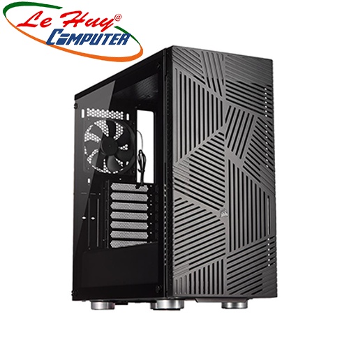 Vỏ máy tính Corsair 275R Airflow TG Black Cường Lực (CC-9011181-WW)