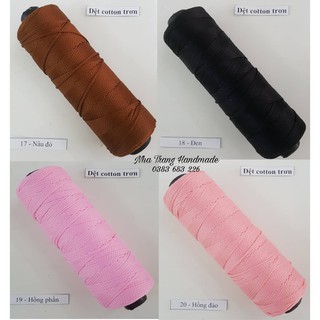 Sợi dệt cotton trơn (Bảng màu 2)