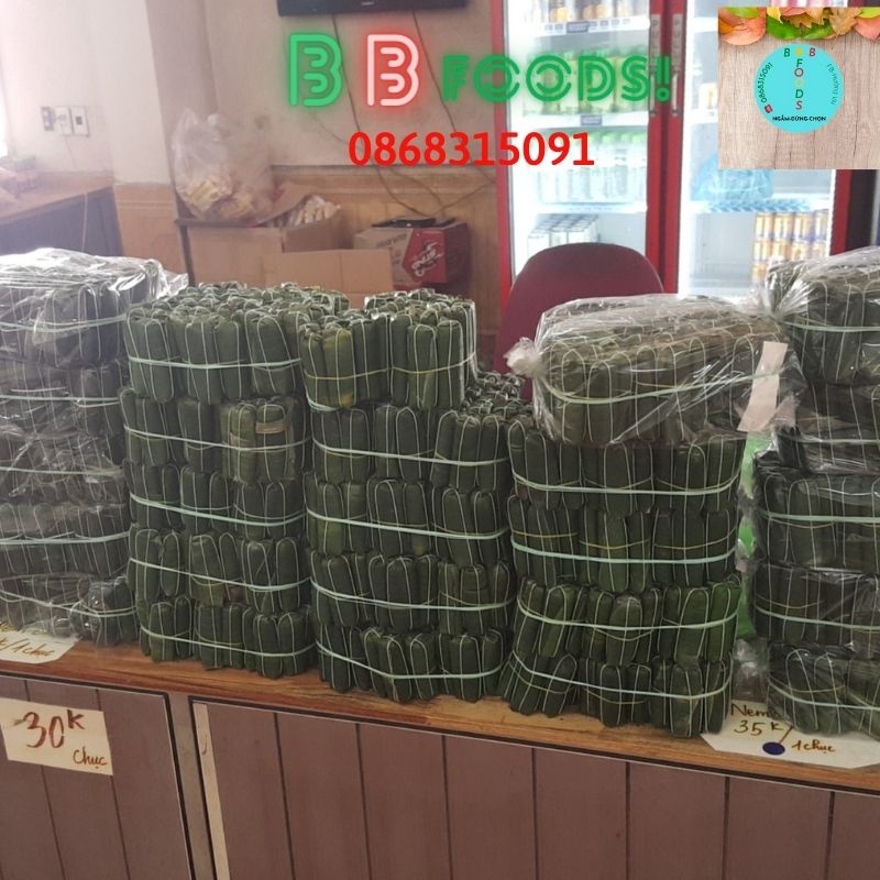 Nem chua chính hiệu Thanh Hóa - free ship  bó 10 cái, đồ ăn vặt giá rẻ/bb-foods