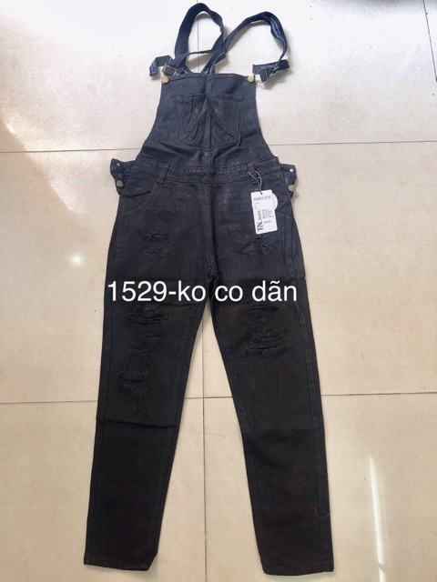 Quần yếm jean ôm body co dãn - quần yếm bò ôm body co dãn | WebRaoVat - webraovat.net.vn