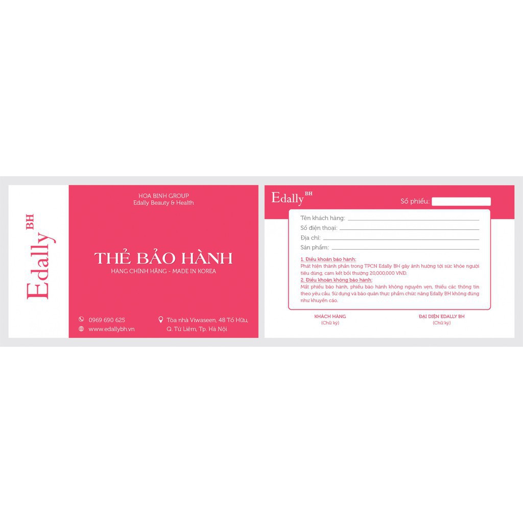 Nước uống Collagen thủy phân Edally BH( hộp 10 lọ) | BigBuy360 - bigbuy360.vn