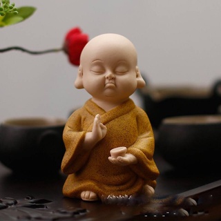 bộ 4 chú tiểu gốm sứ cao cấp