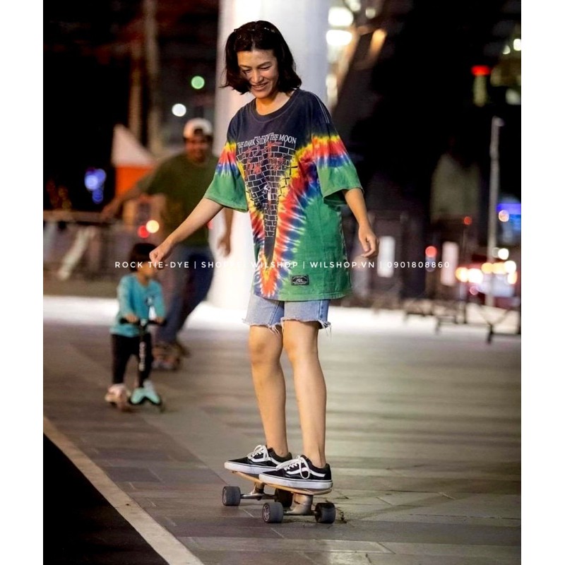 ÁO ROCK TIE-DYE METALLICA - GUNS N’ ROSES - PINK FLOYD | ROCK BAND TEE - VINTAGE - ÁO THUN PHÔNG NHẠC ROCK