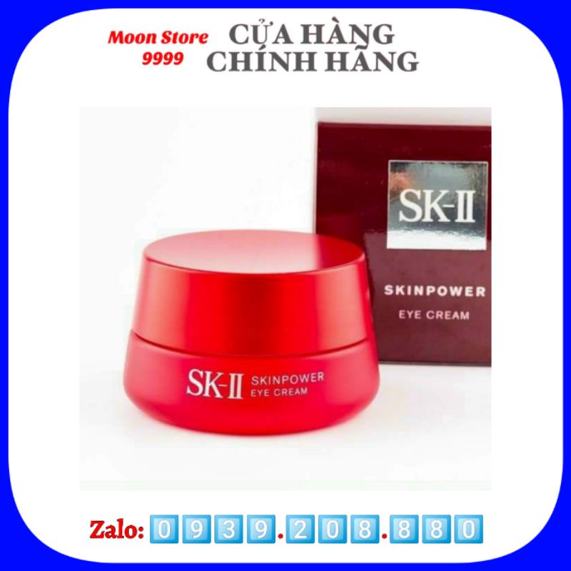 [Mới nhất] Kem mắt SK-II Skinpower Eye Cream 15g Nhật Bản chính hãng, Moon Store 9999