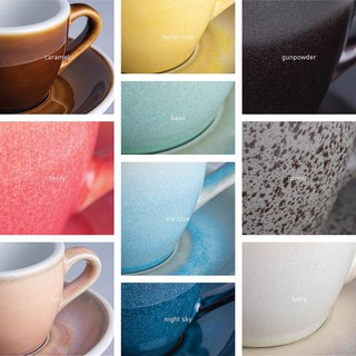 Ly Cà Phê Egg 80ml Espresso Cup & Saucer (Màu Potters) - Loveramics
