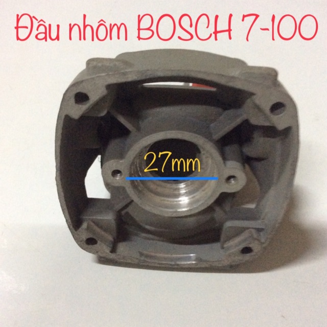 Đầu nhôm máy mài 100mm Bốt  7-100