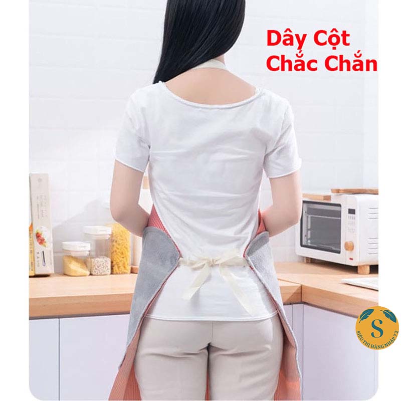 Tạp Dề Cao Cấp Họa Tiết Kẻ Sọc [TẠP DỀ SỌC]