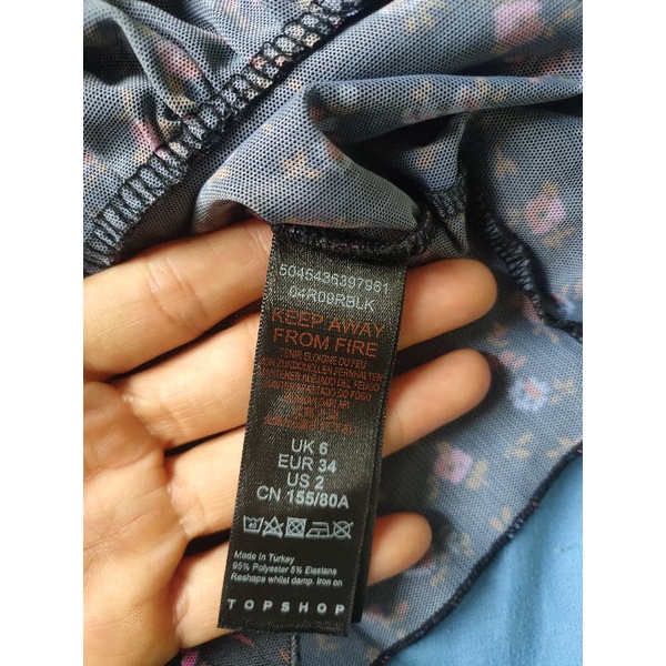 Áo Thun Topshop Authentic sz Us 2, new 99%