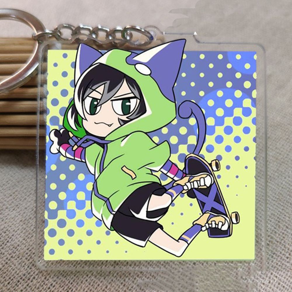 Móc chìa khóa bằng acrylic hình nhân vật anime SK8 Infinite Langa hasegawa thời trang