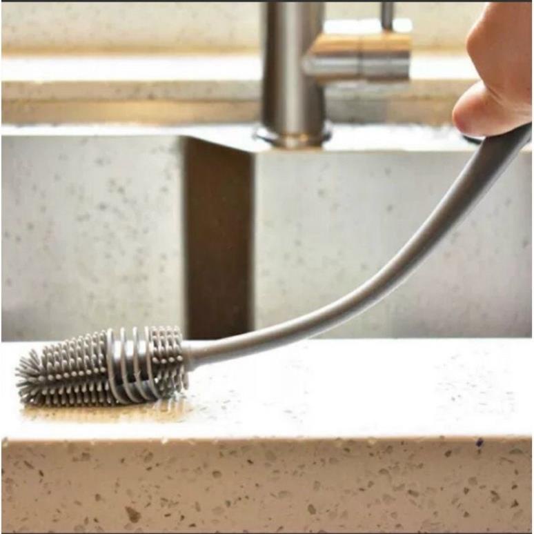 Cọ silicon rửa cốc chén , bình sữa đa năng tiện ích cho gia đình.