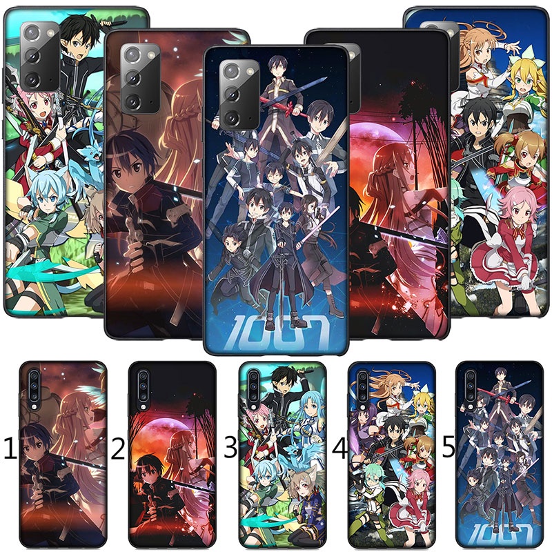 iPhone XR X Xs Max 7 8 6s 6 Plus 7+ 8+ 5 5s SE 2020 Soft Case 119LU Sword Art Online Casing