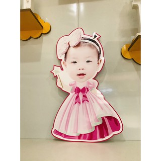 Chibi trang trí sinh nhật cho bé cao 35cm