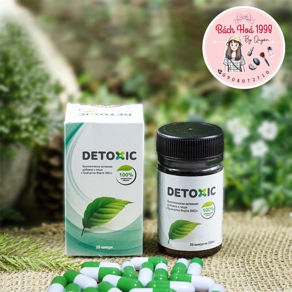 Detoxic Nga 20v thai doc diet ky sinh trung