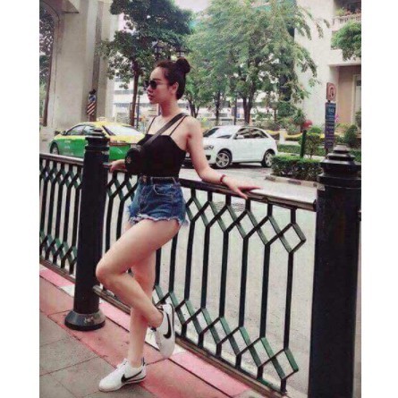 Áo 2 dây mảnh co dãn 4 chiều bozip siêu xinh | BigBuy360 - bigbuy360.vn