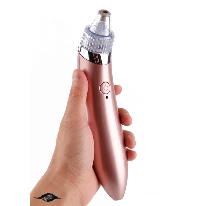 Máy hút mụn đầu đen cực mạnh công nghệ Nhật Bản kèm cáp sạc, Máy hút mụn mini cầm tay nhiều cấp độ