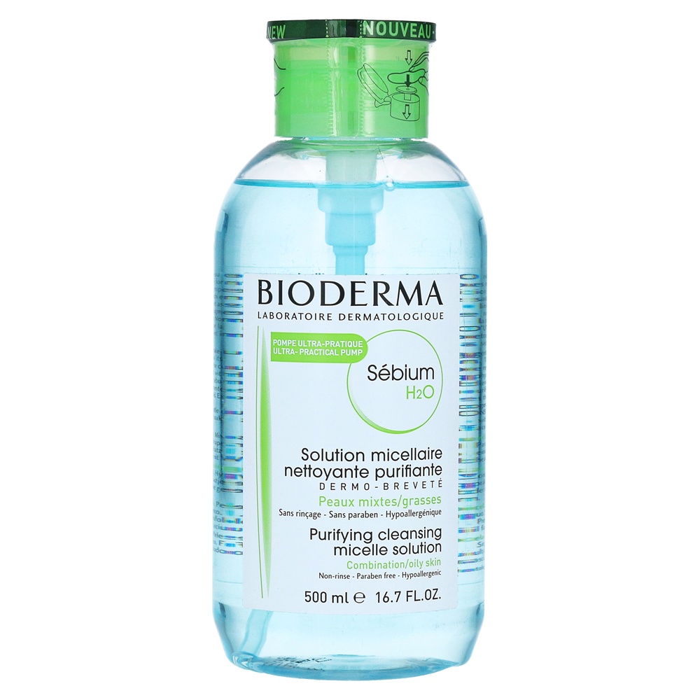 Nước Tẩy Trang Bioderma Sebium Da Hỗn Hợp và Da Dầu 100ml - 500ml