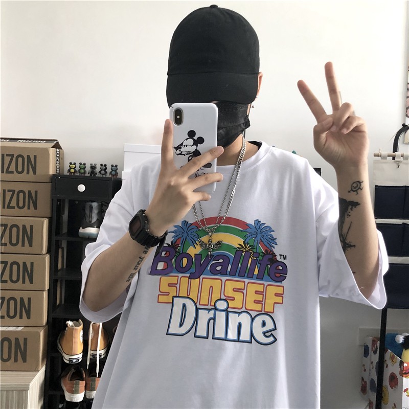 Áo thun tay lỡ Unisex Yinxx, áo phông form rộng ATL139 | BigBuy360 - bigbuy360.vn