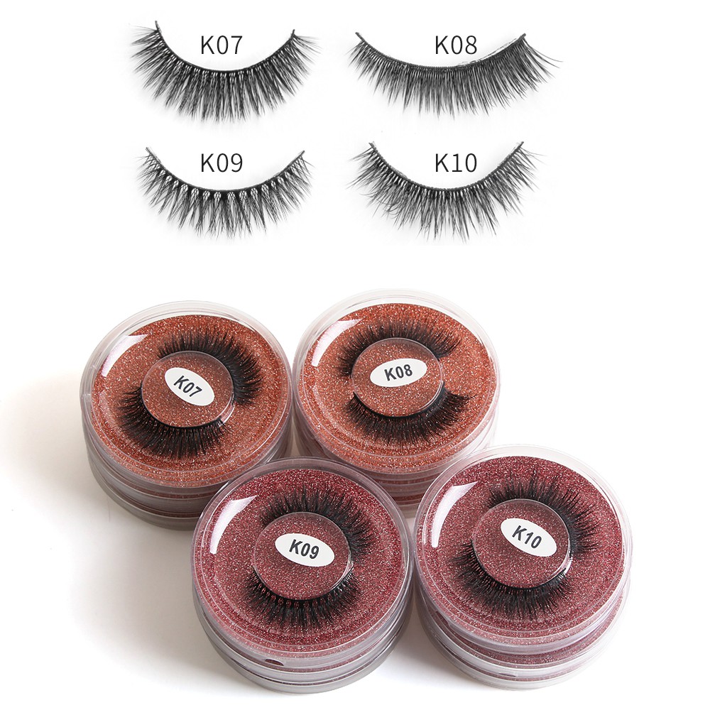 Cặp lông mi giả MAGEFY 3D mềm mại tự nhiên có thể tái sử dụng