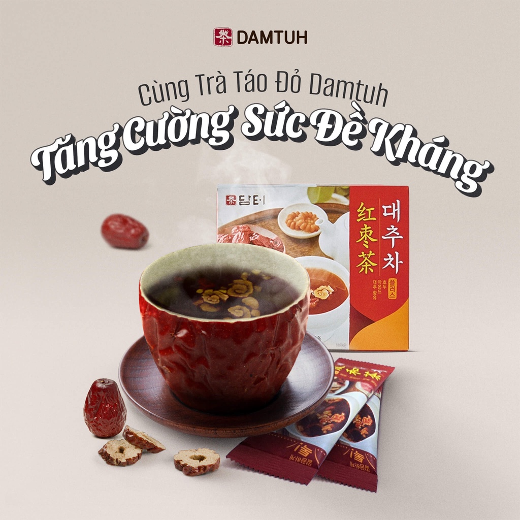 Trà táo đỏ Damtuh Hàn Quốc 225g