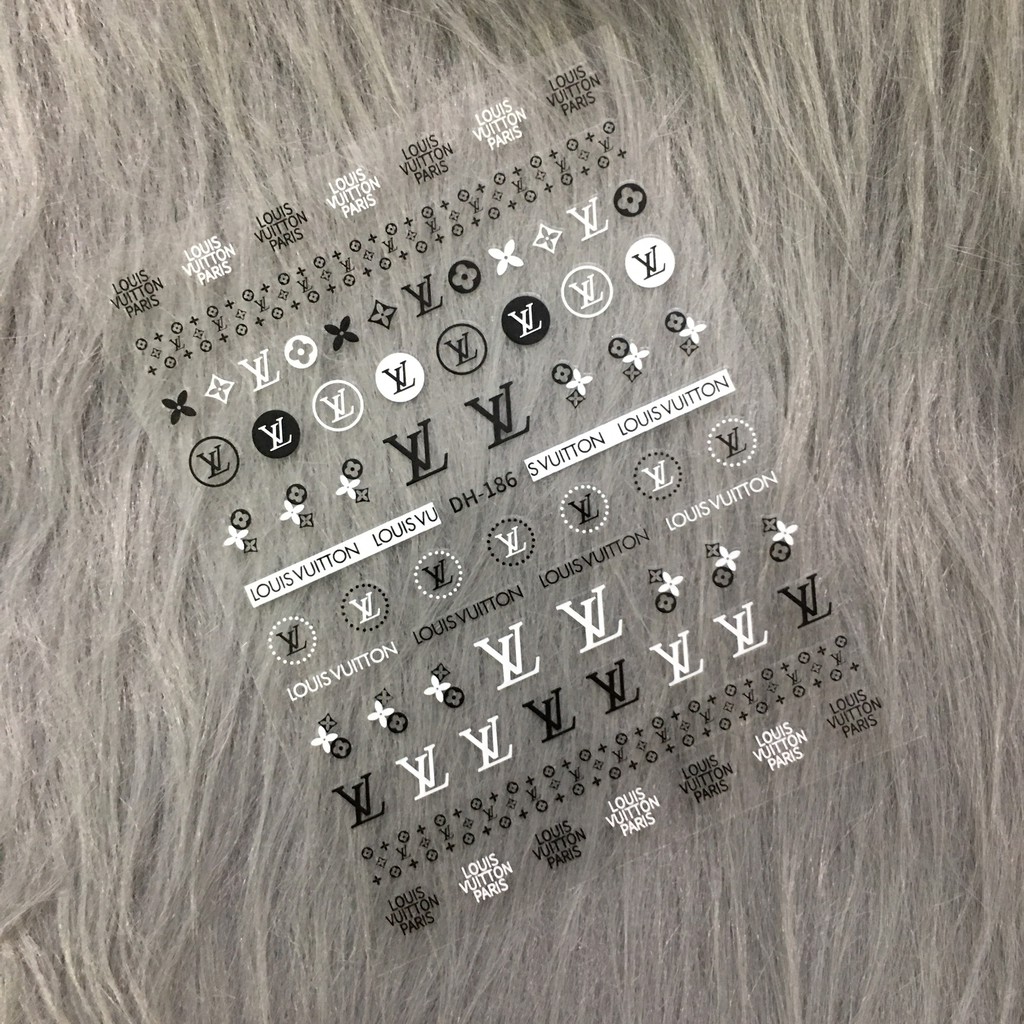 Sticker nail  Decal dán móng tay, trang trí nail