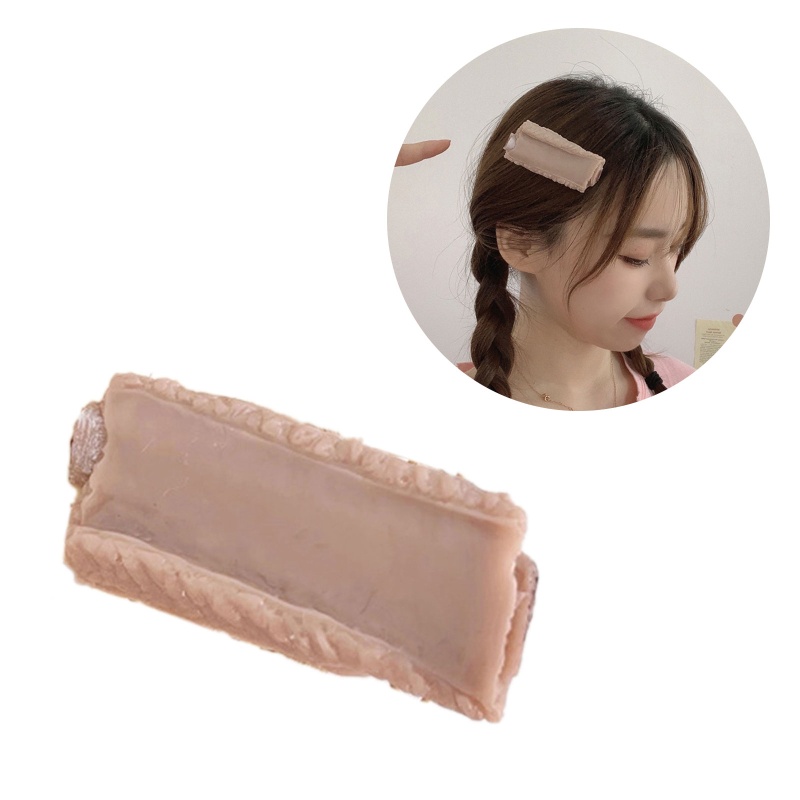 Kẹp Tóc Mỏ Vịt Bằng Nhựa Resin Dễ Thương Trang Trí Đa Ứng Dụng