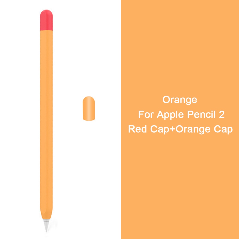 Vỏ Silicon Mềm Màu Tương Phản Bảo Vệ Bút Cảm Ứng Apple Pencil 2nd 1st