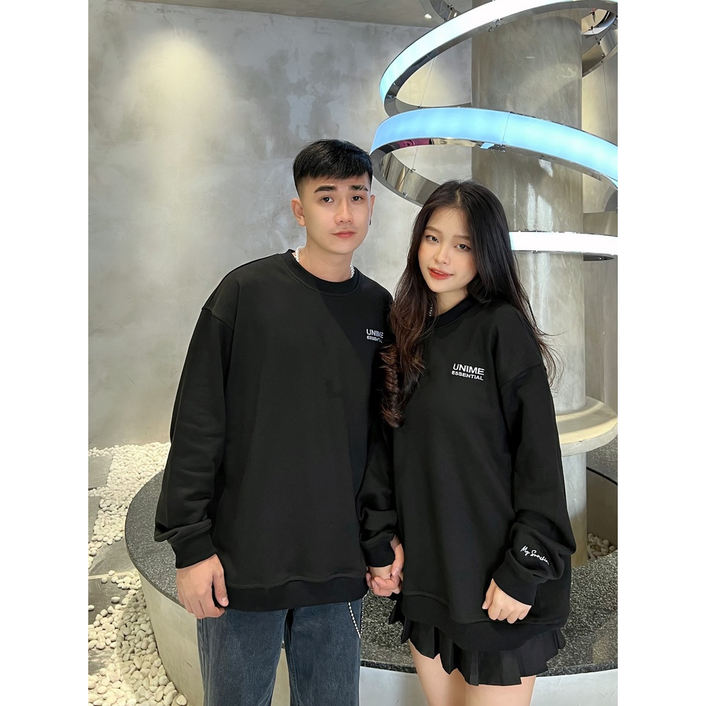 Áo Tay Dài Sweater Unisex My SunShine - Đen