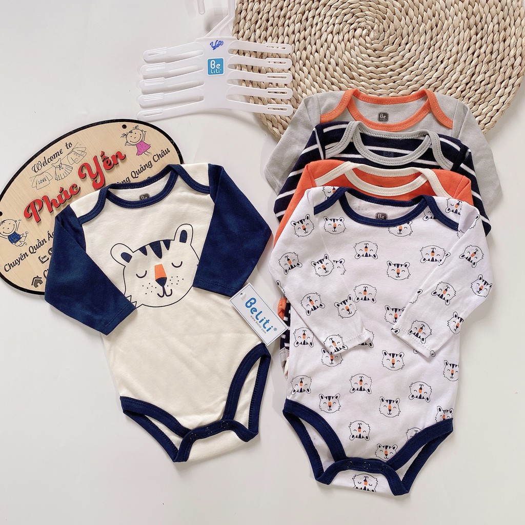 Sale !!! Sét 5 Body Suit Cho Bé (Từ 4-10kg)(SP001431 )